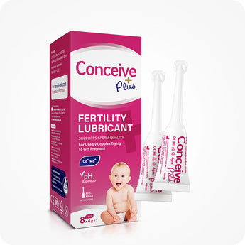 ערכת זוגית של חומר סיכה פוריות Conceive Plus (75 מ"ל ו-8 אפליקטורים) (AR) - חומר סיכה לפוריות