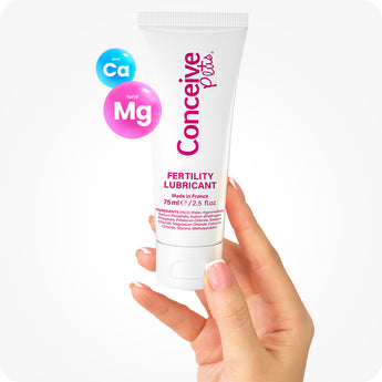 ערכת זוגית של חומר סיכה פוריות Conceive Plus (75 מ"ל ו-8 אפליקטורים) (AR) - חומר סיכה לפוריות