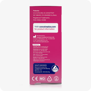 ערכת זוגית של חומר סיכה פוריות Conceive Plus (75 מ"ל ו-8 אפליקטורים) (AR) - חומר סיכה לפוריות