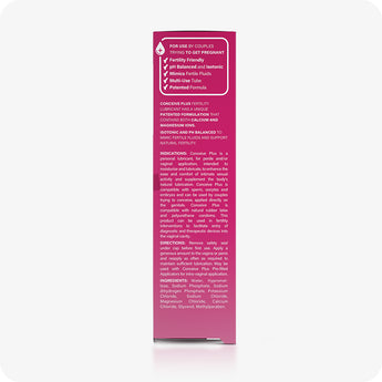 ערכת זוגית של חומר סיכה פוריות Conceive Plus (75 מ"ל ו-8 אפליקטורים) (AR) - חומר סיכה לפוריות